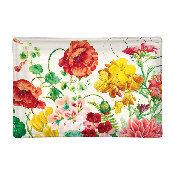 POPPIES POSIES RECTA SOAP DISH