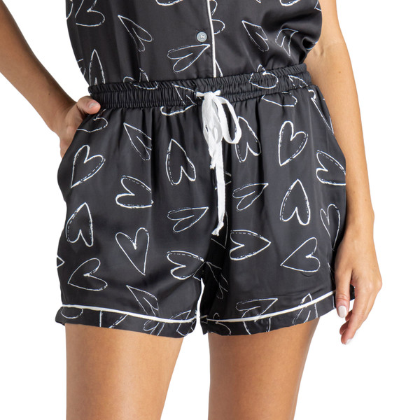 SATIN SLEEP SHORTS LOVE SLEEP