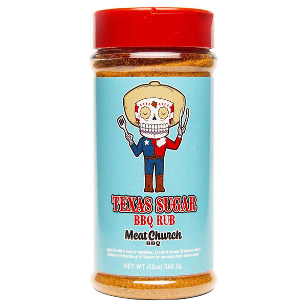 MEAT CHURCH TEXAS SUGAR BBQ RUB 12 OZ