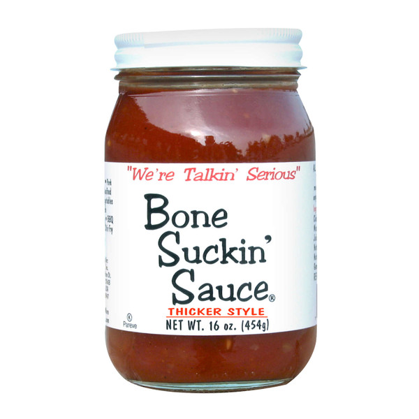 BONE SUCKIN' SAUCE THICKER STYLE BBQ SAUCE 16 OZ