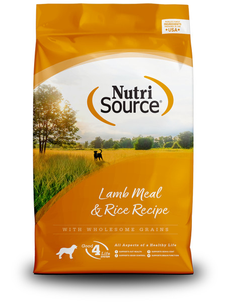 NUTRISOURCE LAMB MEAL RICE 30LBS