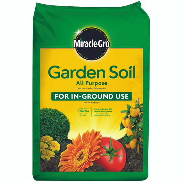 MIRACLE-GRO GARDEN ALL PURPOSE IN-GROUND SOIL 1CU