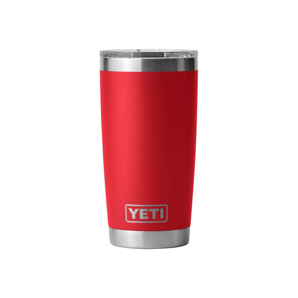 YETI RAMBLER 20OZ RESCUE RED BPA FREE TUMBLER WITH MAGSLIDER LID