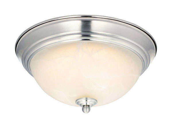 WESTINGHOUSE LED 5.5 IN X 11 IN L BRUSHED NICKEL CEILING LIGHT