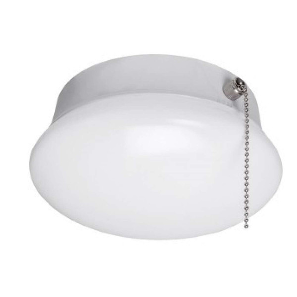 ETI 3.54 X 7 IN X 7 IN L WHITE LED CEILING SPIN LIGHT