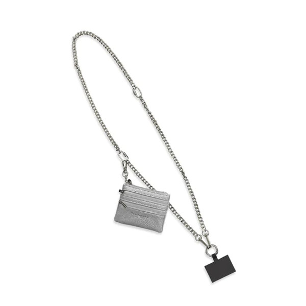 CLIP N' GO CHAIN WITH SILVER POUCH