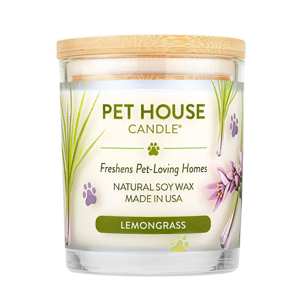 PET HOUSE CANDLE LEMONGRASS