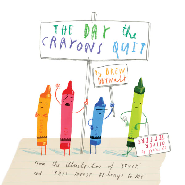 THE DAY THE CRAYONS QUIT BOOK