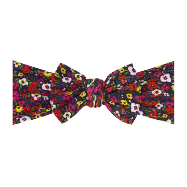 PRINTED KNOT HEADBAND VIBRANT DITSY