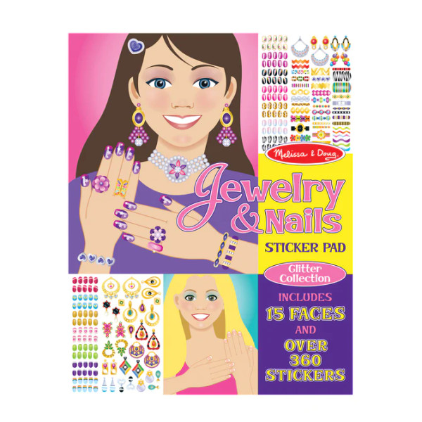 STICKER PAD JEWELRY & NAILS