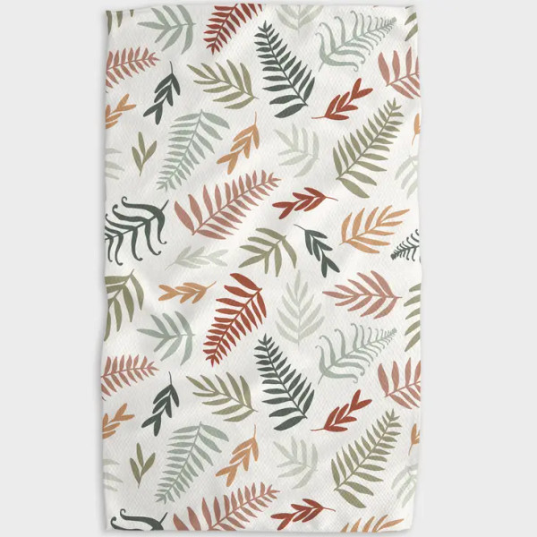 FOREST FLOOR FERNS TEA TOWEL