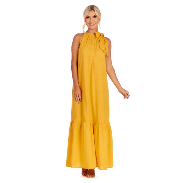 MUSTARD JULIP MAXI DRESS