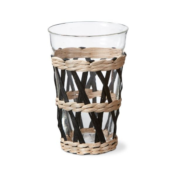 ISLAND SHORT DRINK GLASS BLACK