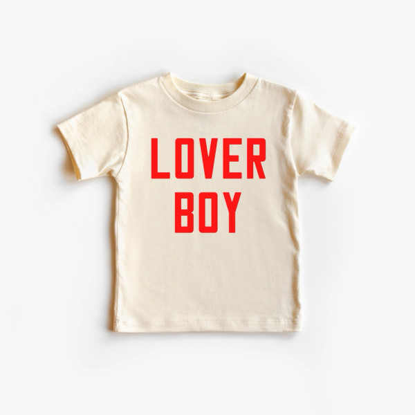 TEE LOVER BOY NATURAL