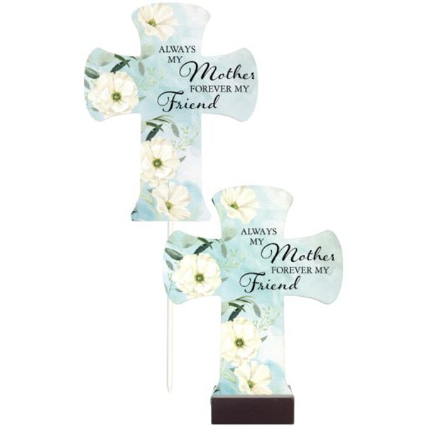 MOTHER FRIEND PEDESTAL CROSS