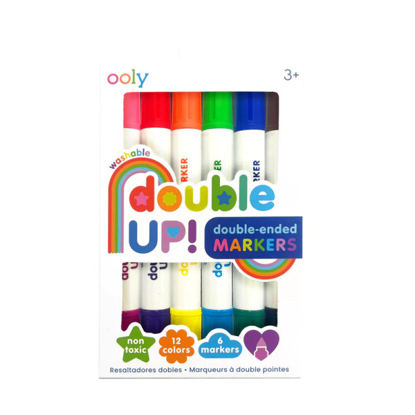 DOUBLE-ENDED MARKERS S/6