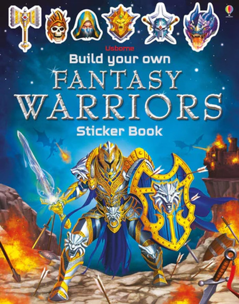 BUILD YOUR OWN FANTASY WARRIOR STICKER BOOK