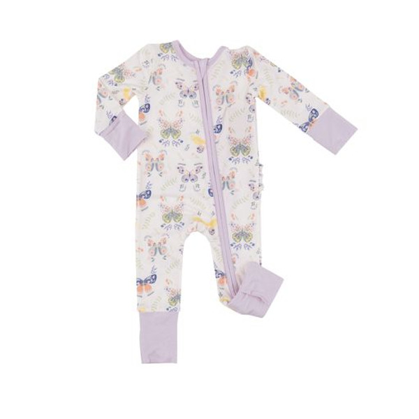 2 WAY ROMPER BOTANY BUTTERFLIES