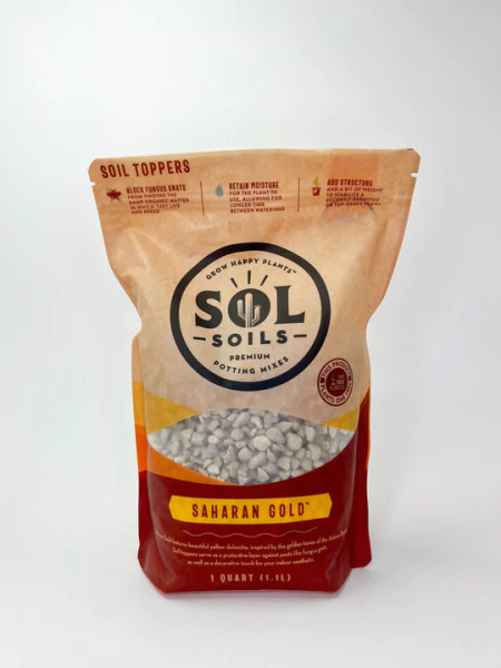 SOL SOIL TOPPER SAHARAN GOLD 1QT