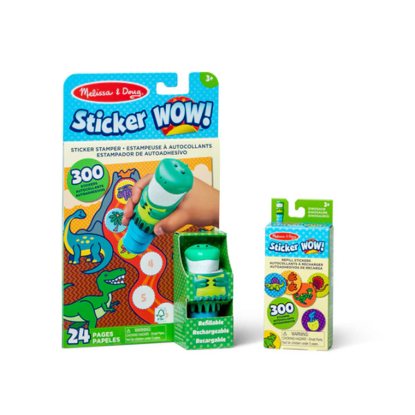 STICKER WOW ACTIVITY SET DINO