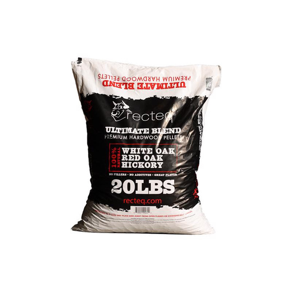 RECTEQ WOOD PELLET ALL NATURAL OAK 20LB