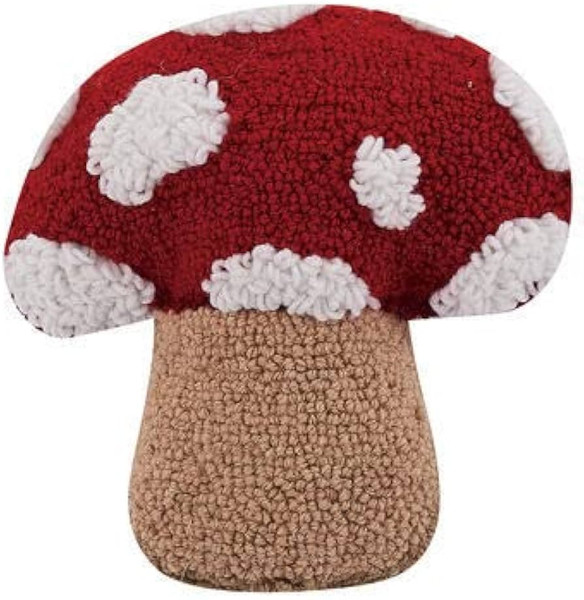 MUSHROOM SHAPED HOOK PILLOW