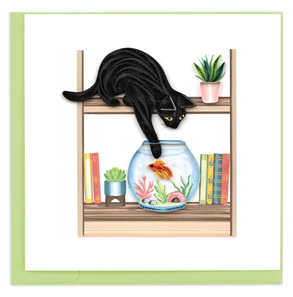 QUILLING MISCHIEVOUS CAT