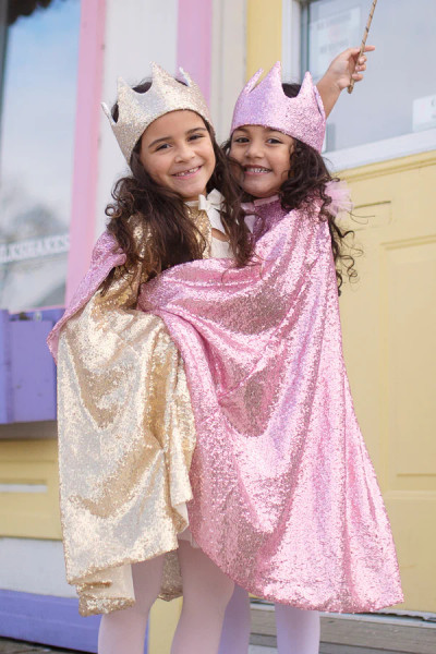 PRECIOUS PINK SEQUINS CROWN