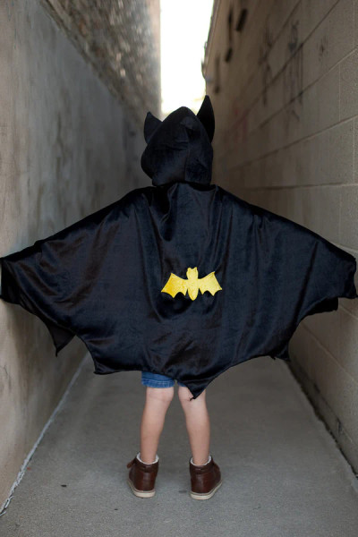 BAT CAPE WITH HOOD