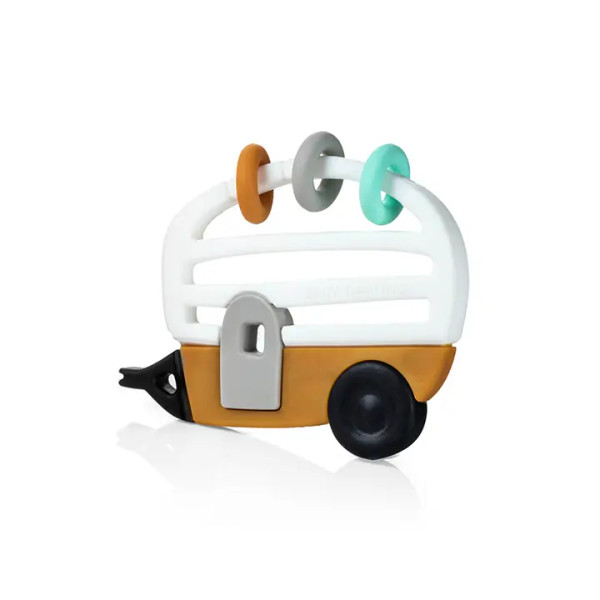 LITTLE CAMPER TEETHER TOY CAMPER