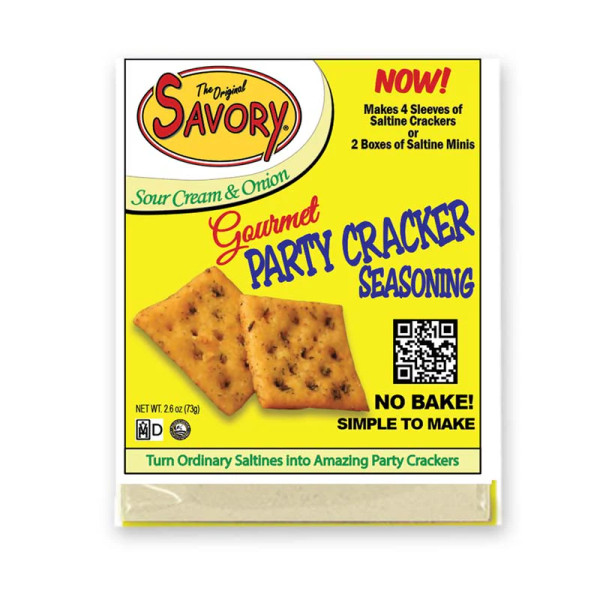 SAVORY CRACKER SEASONING SOUR CREAM & ONION