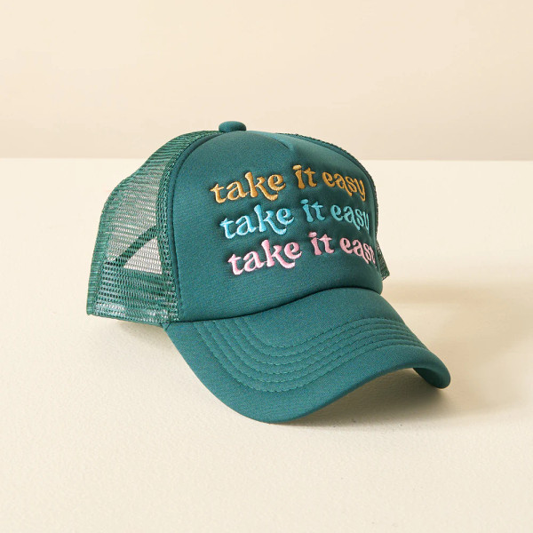 TRUCKER HAT-TAKE IT EASY