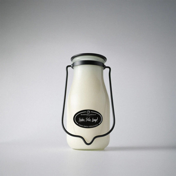 14 OZ MILKBOTTLE JAR: RAKE PILE