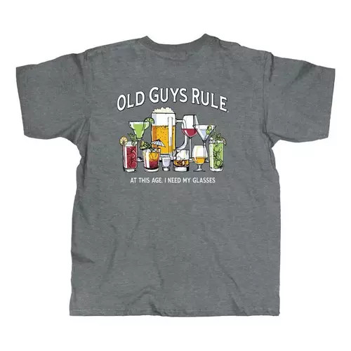 TEE OLD GUYS RULE GLASSES