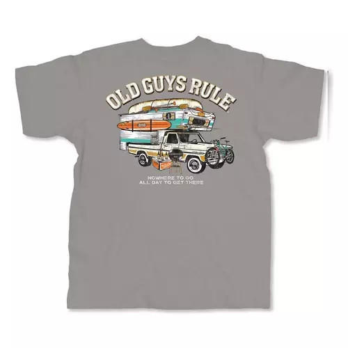 TEE OLD GUYS RULE NOWHERE