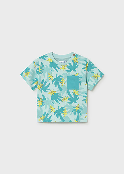TEE BLUE PALMS