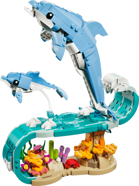 LEGO© SEA ANIMALS: BEAUTIFUL DOLPHINS