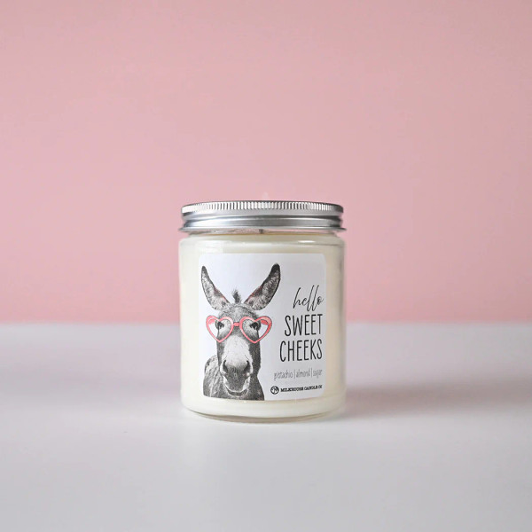 7OZ HELLO SWEET CHEECKS CANDLE
