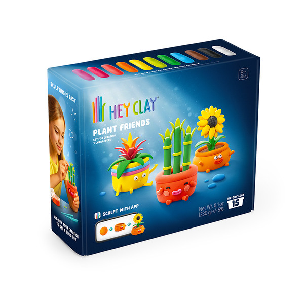 HEY CLAY PLANT FRIENDS