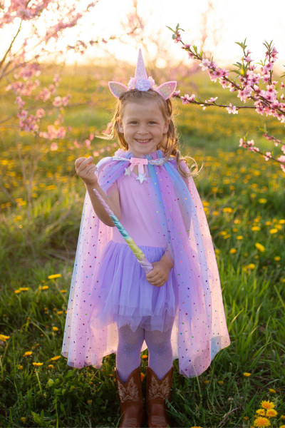 UNICORN CAPE HEADBAND SIZE 4-6