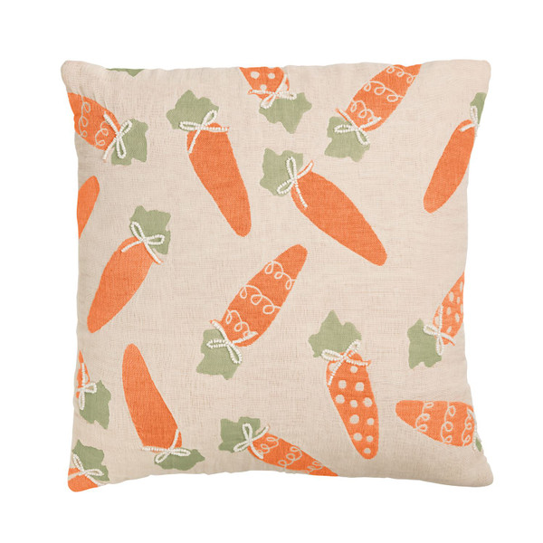 CARROT JACQUARD PILLOW