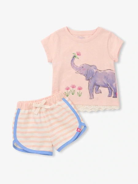2PC SET ELEPHANT EYELET TRIM