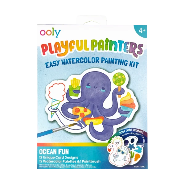 WATERCOLOR PAINTING KIT - O