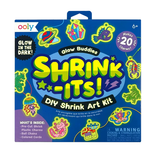 D.I.Y. SHRINK ART GLOW BUDDIES