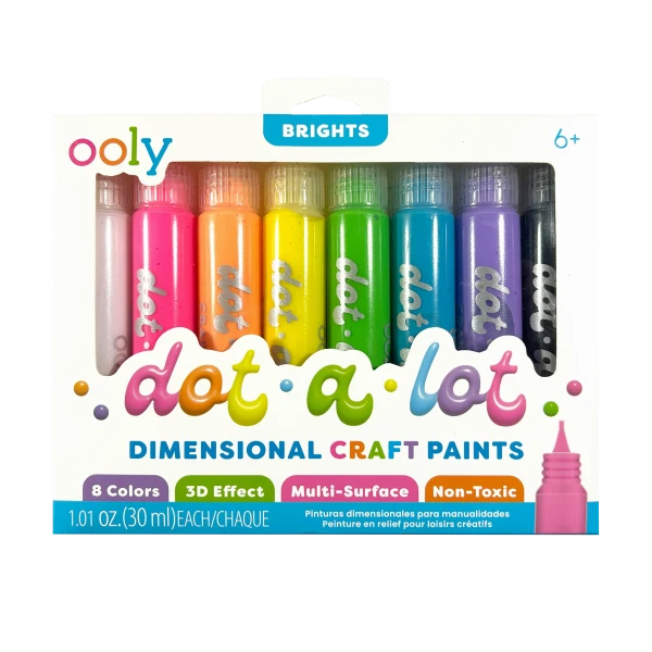 DIMENSIONAL CRAFT PAINT - BRIGHT