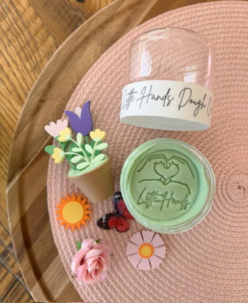 DOUGH SPRING FLOWERS