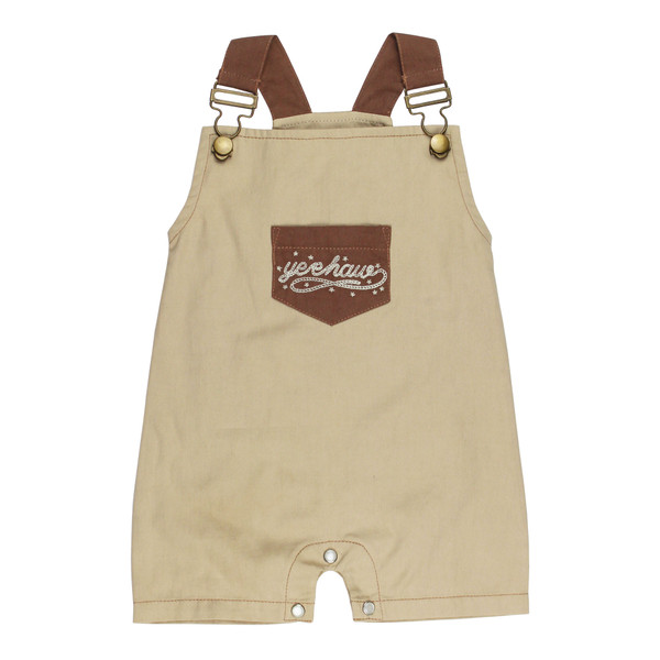 ORGANIC TWILL OVERALL OATMEAL
