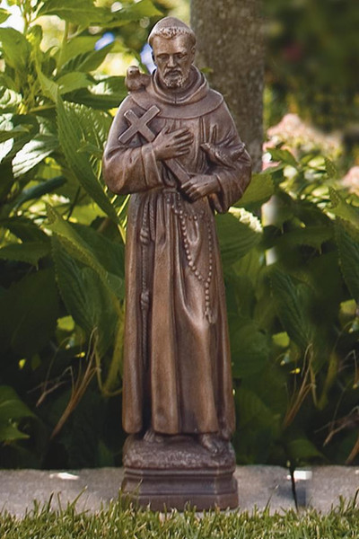 STATUE ST FRANCIS 17"