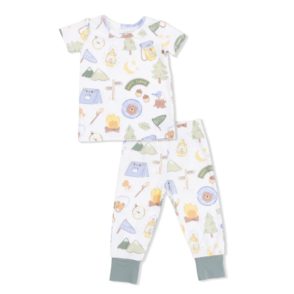 CAMPING BLUE LOUNGEWEAR SET