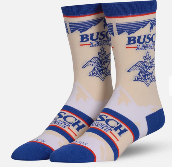 SOCKS CAN BUSCH LIGHT 2PK
